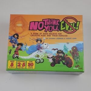 Sealed NEW No Thank You, Evil! Kids Game by - Colorful Adventure